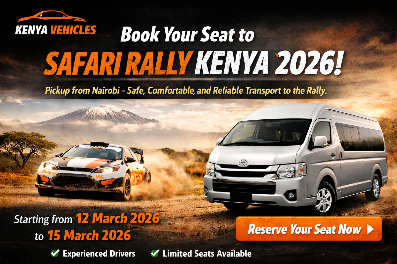Book Your Safari Rally Ride 2026