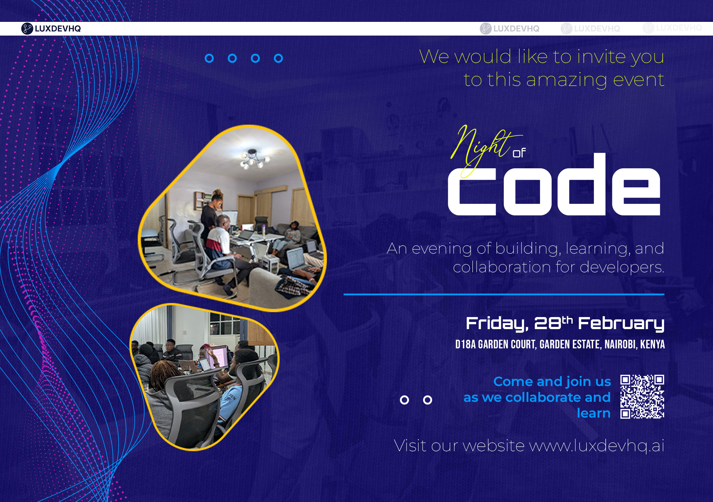 Night of Code – February: Build a Portfolio-Worthy Project