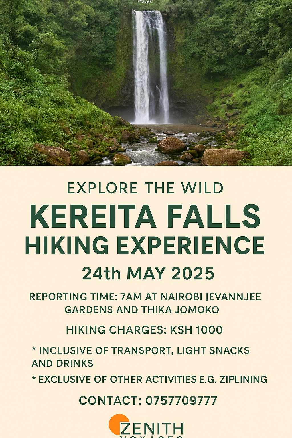 Kereita falls Hangout