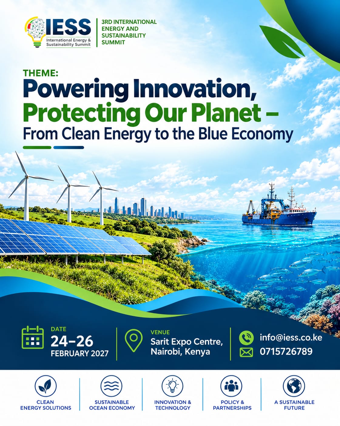 The 3rd International Energy and Sustainability Summit