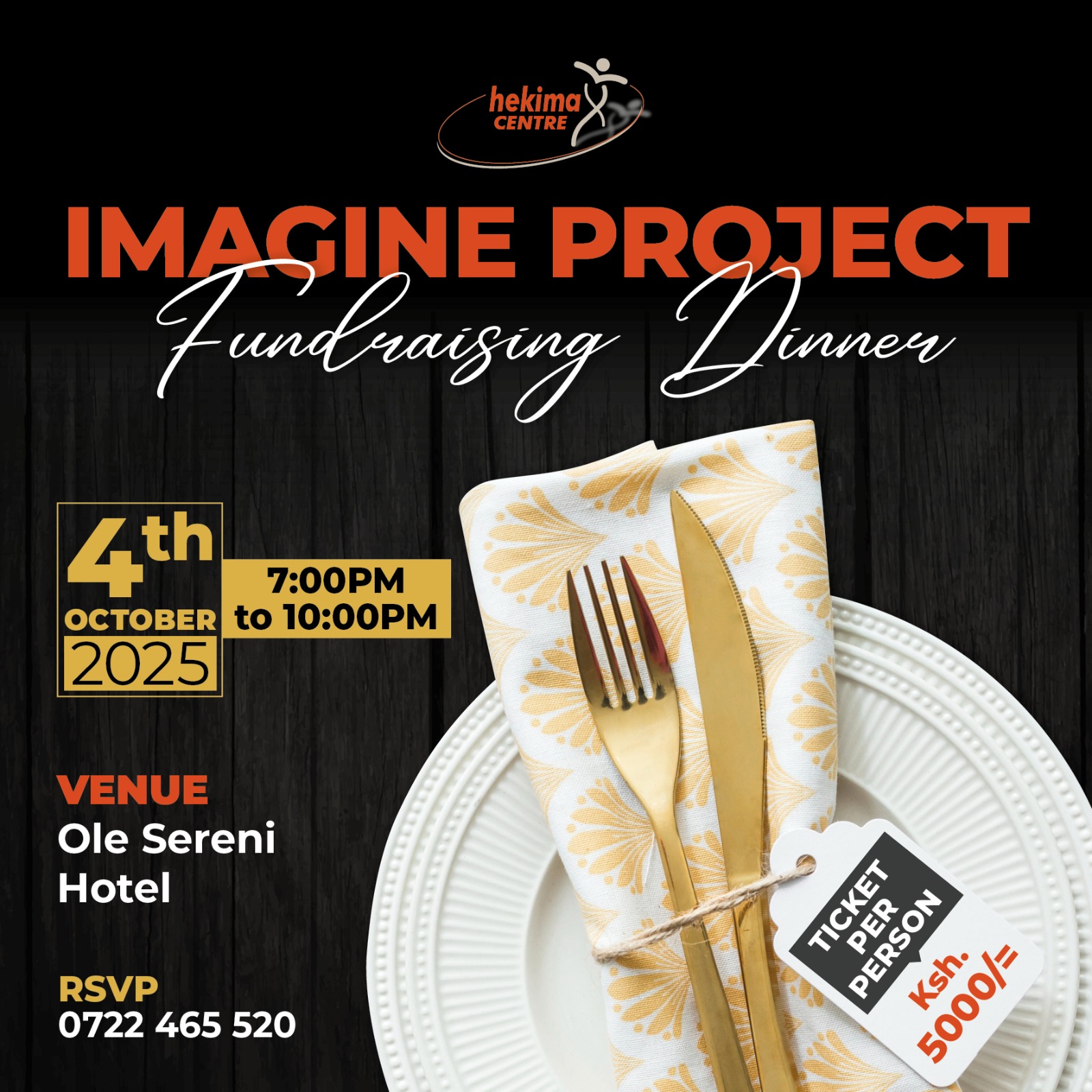 The Imagine Project Fundraising Dinner