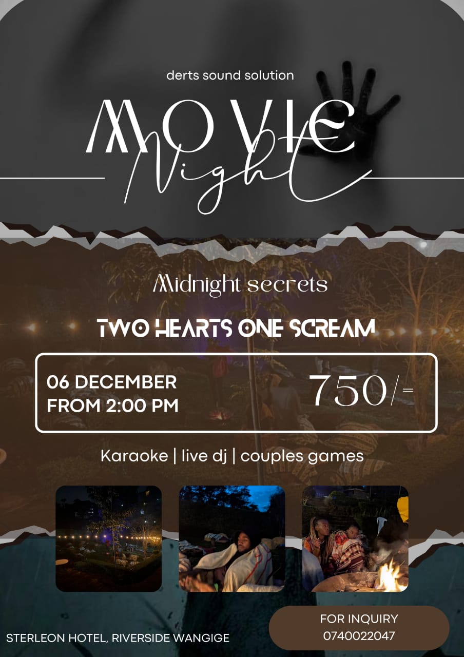 DERTS SOUND MIDNIGHT SECRETS OUTDOOR MOVIE NIGHT..(SECOND EDITION)