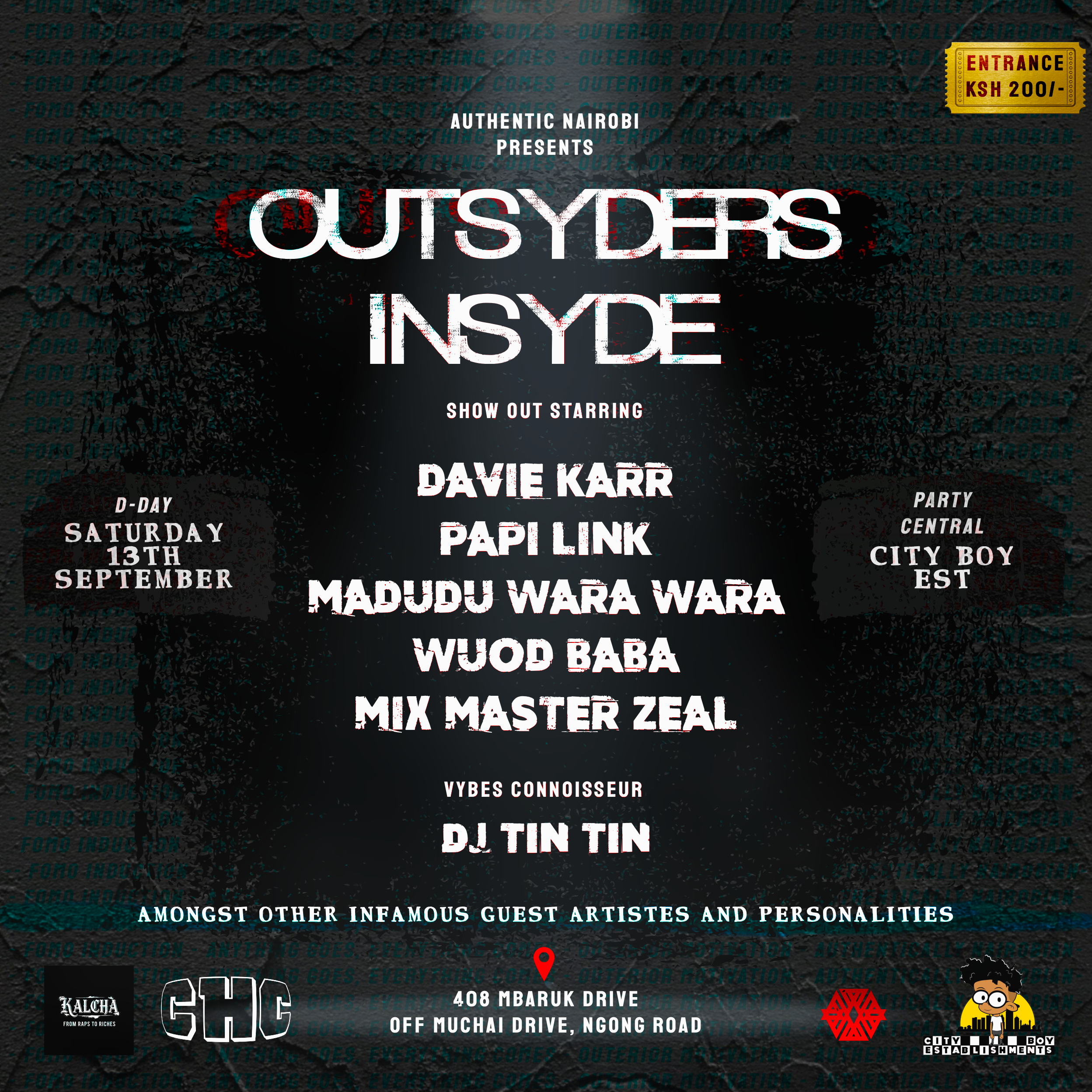 OUTSYDERS INSYDE