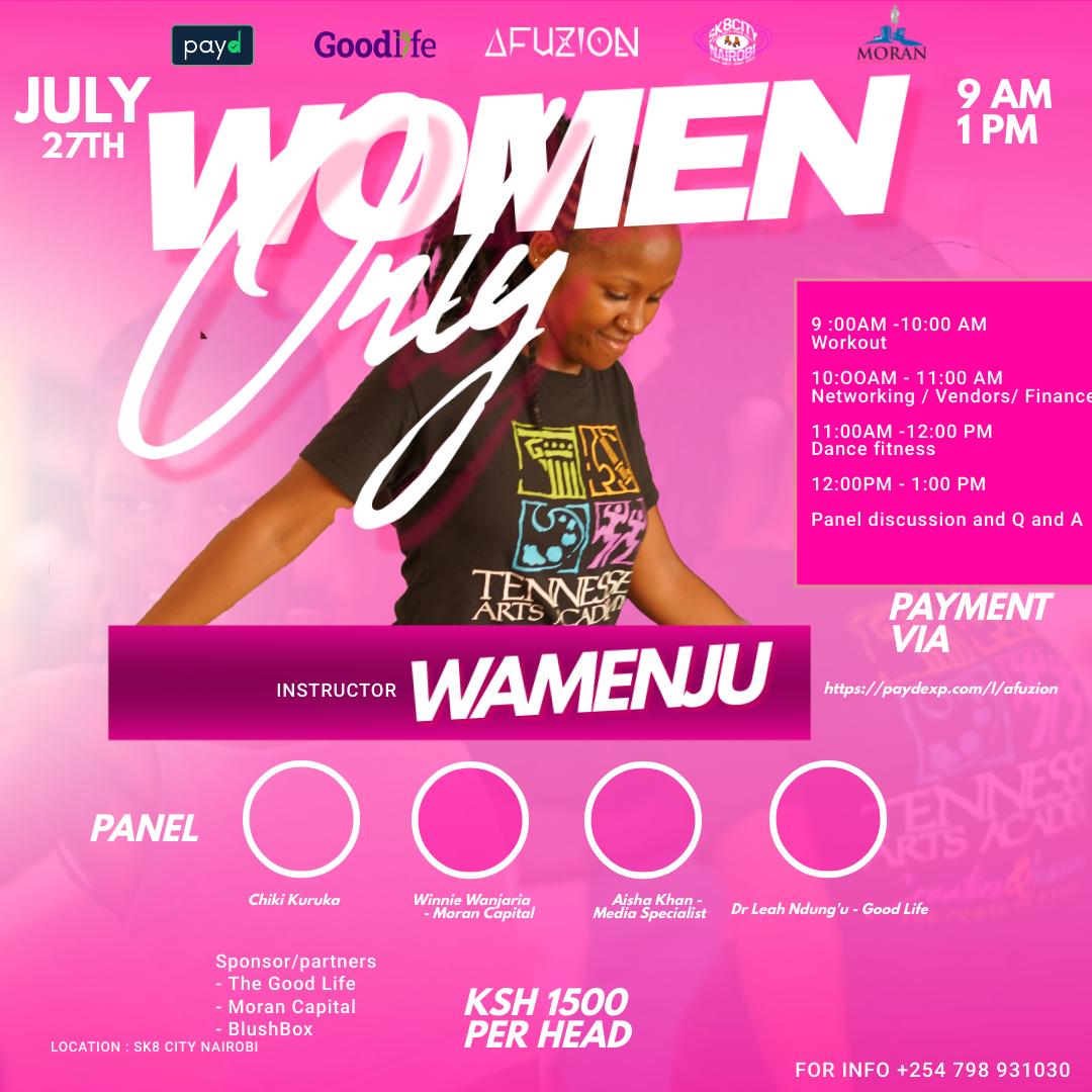 African Dance Work Out for Women Only at Sk8city