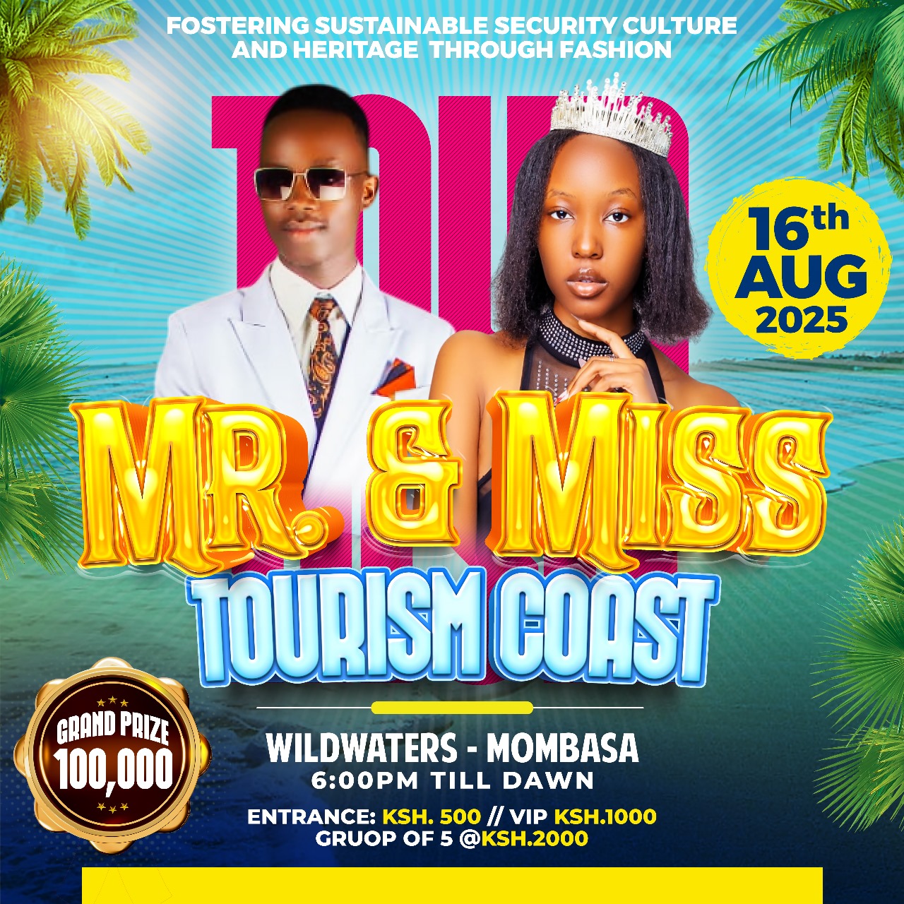MR & MISS TOURISM COAST 2ND