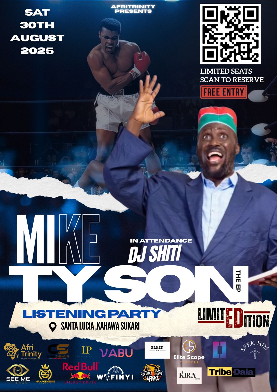MIKE TYSON LISTENING PARTY by AfriTrinity