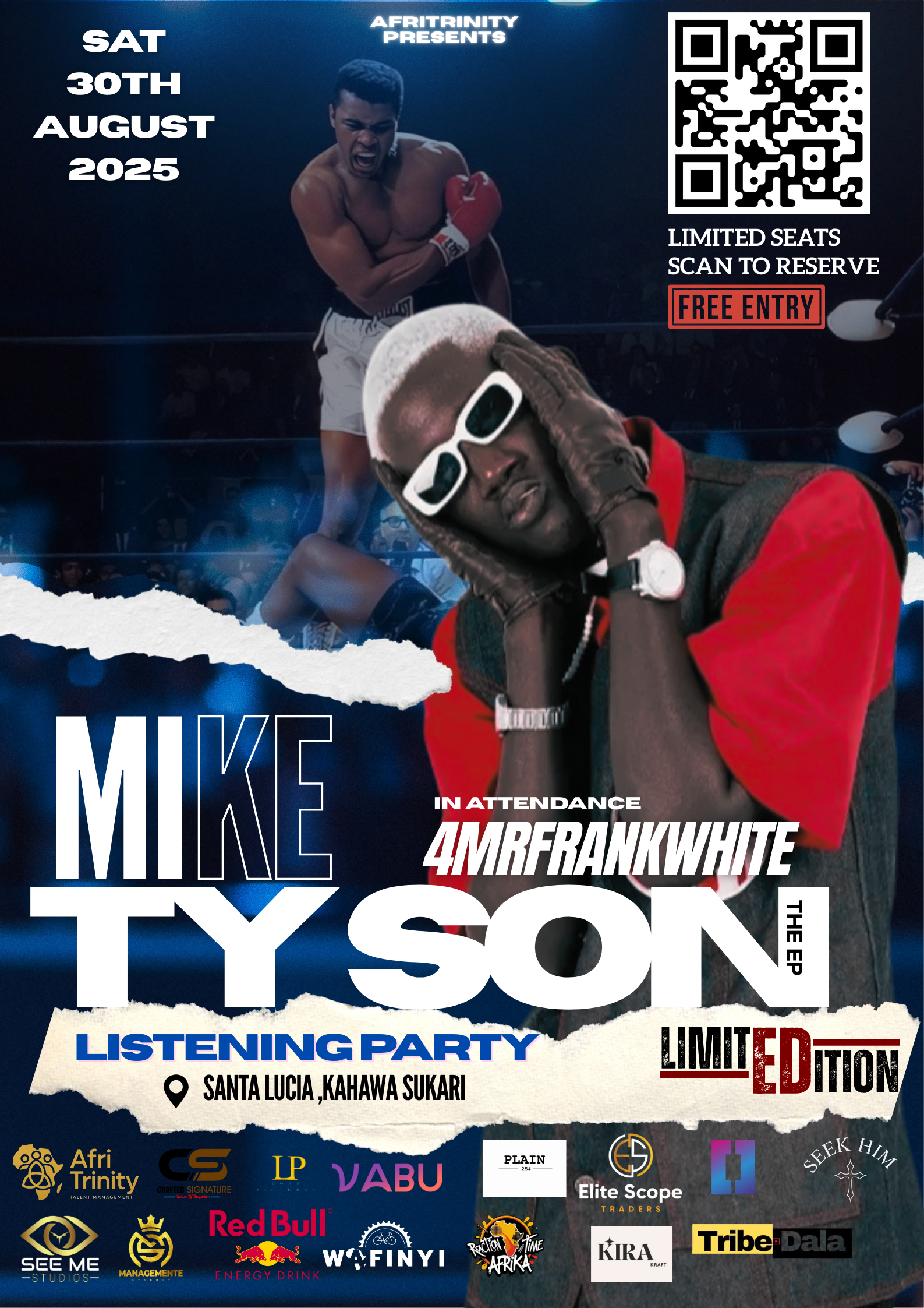 MIKE TYSON LISTENING PARTY by AfriTrinity