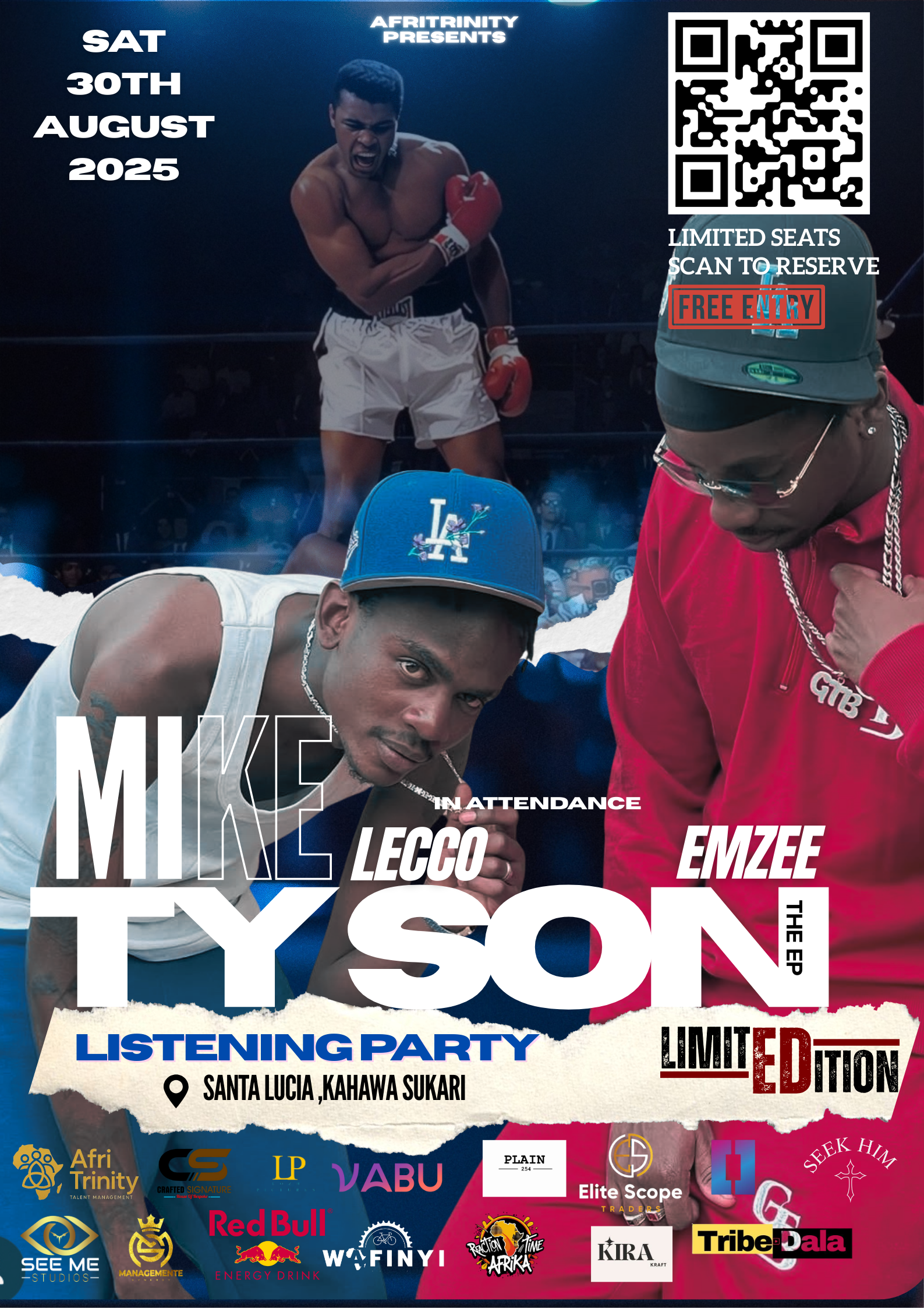 MIKE TYSON LISTENING PARTY by AfriTrinity