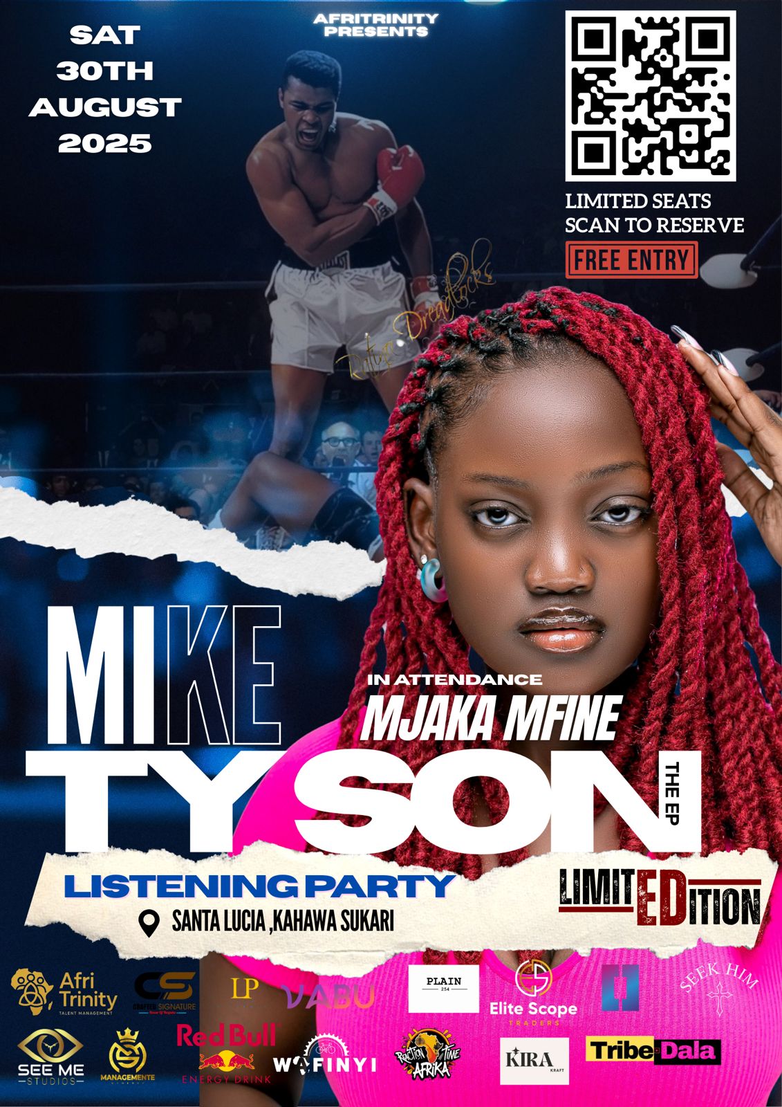 MIKE TYSON LISTENING PARTY by AfriTrinity