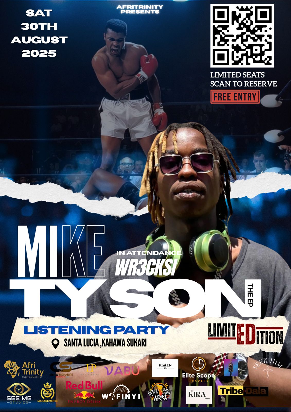 MIKE TYSON LISTENING PARTY by AfriTrinity
