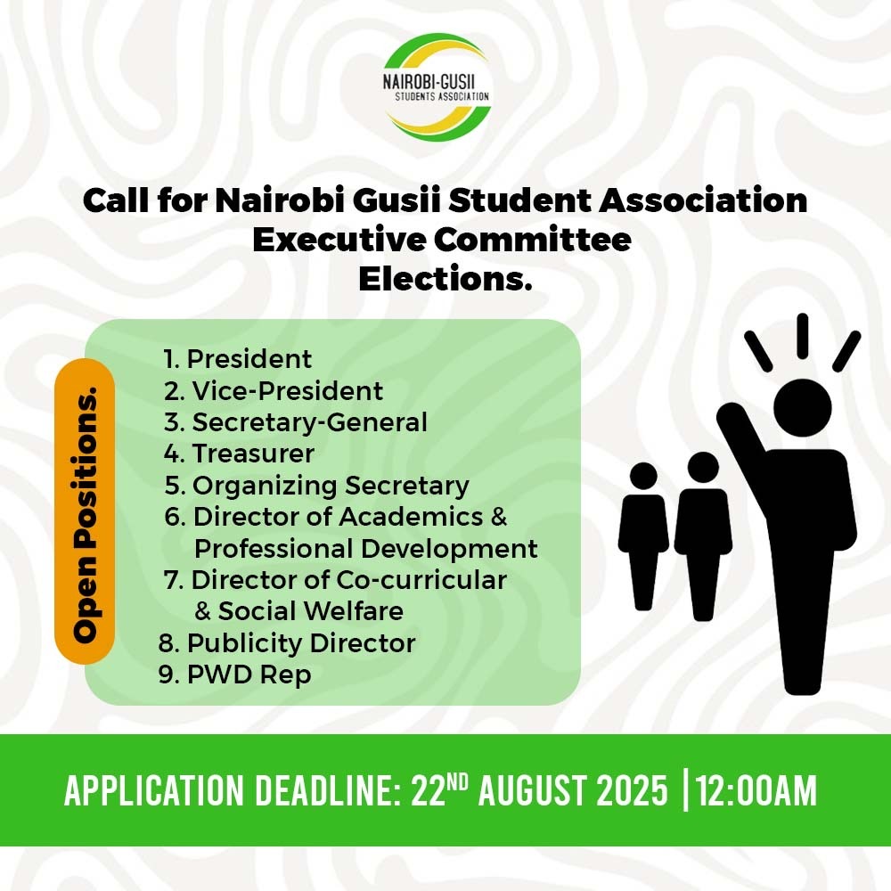 NAIROBI GUSII EXECUTIVE COMMITTEE ELECTIONS