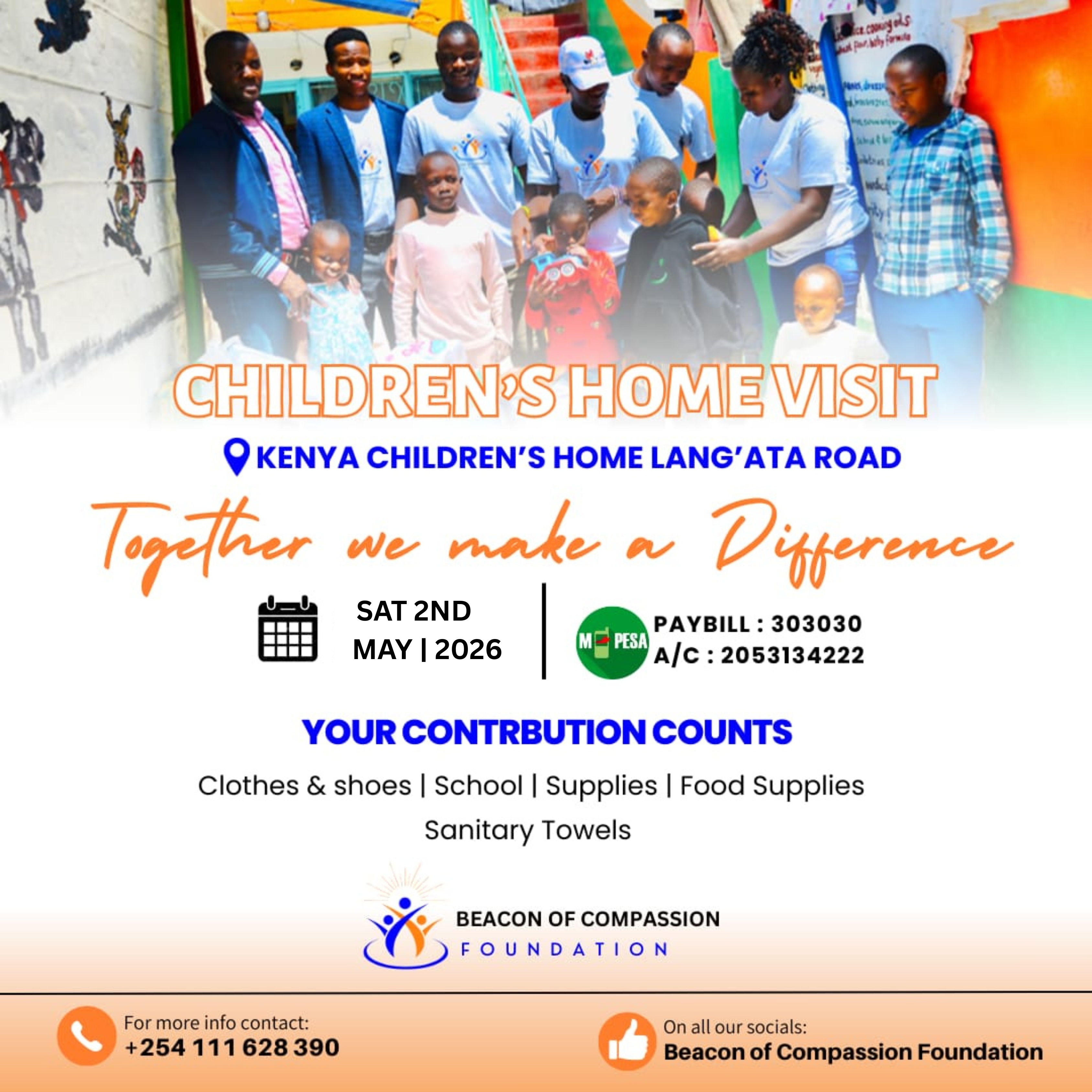 KENYA CHILDRENS HOME VISIT