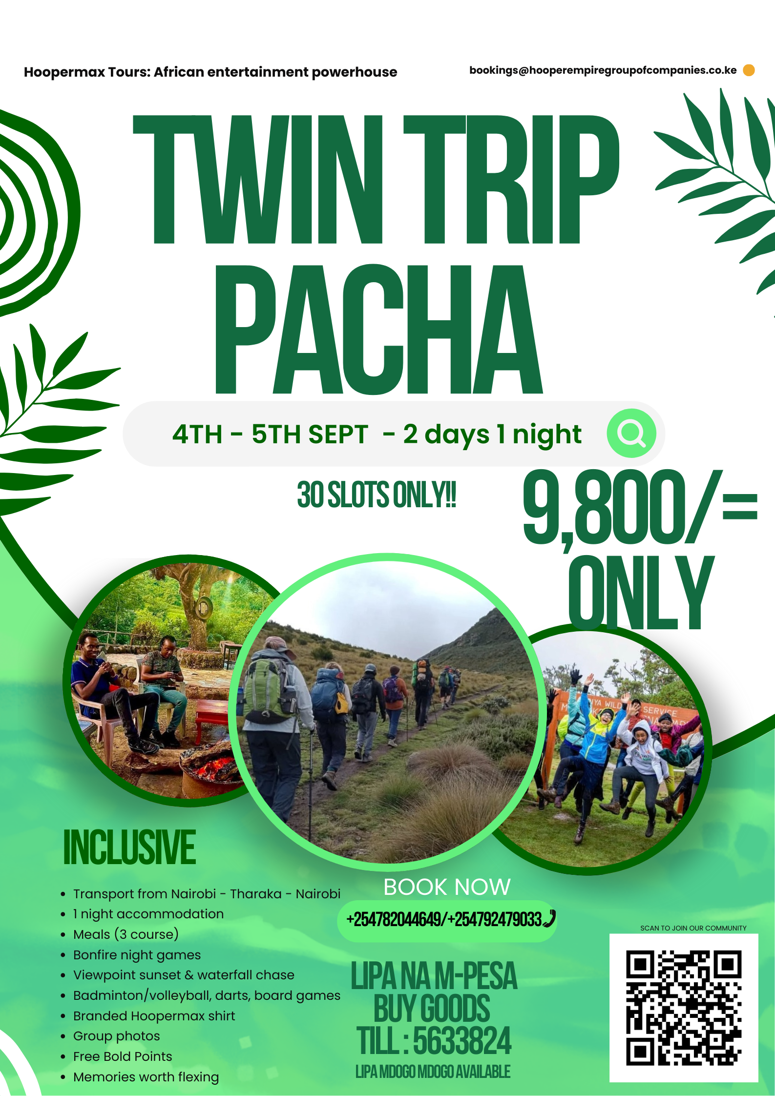 TWIN TRIP PACHA