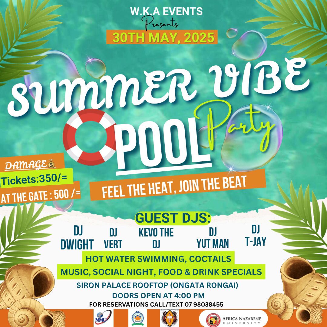 SUMMER VIBE POOL PARTY