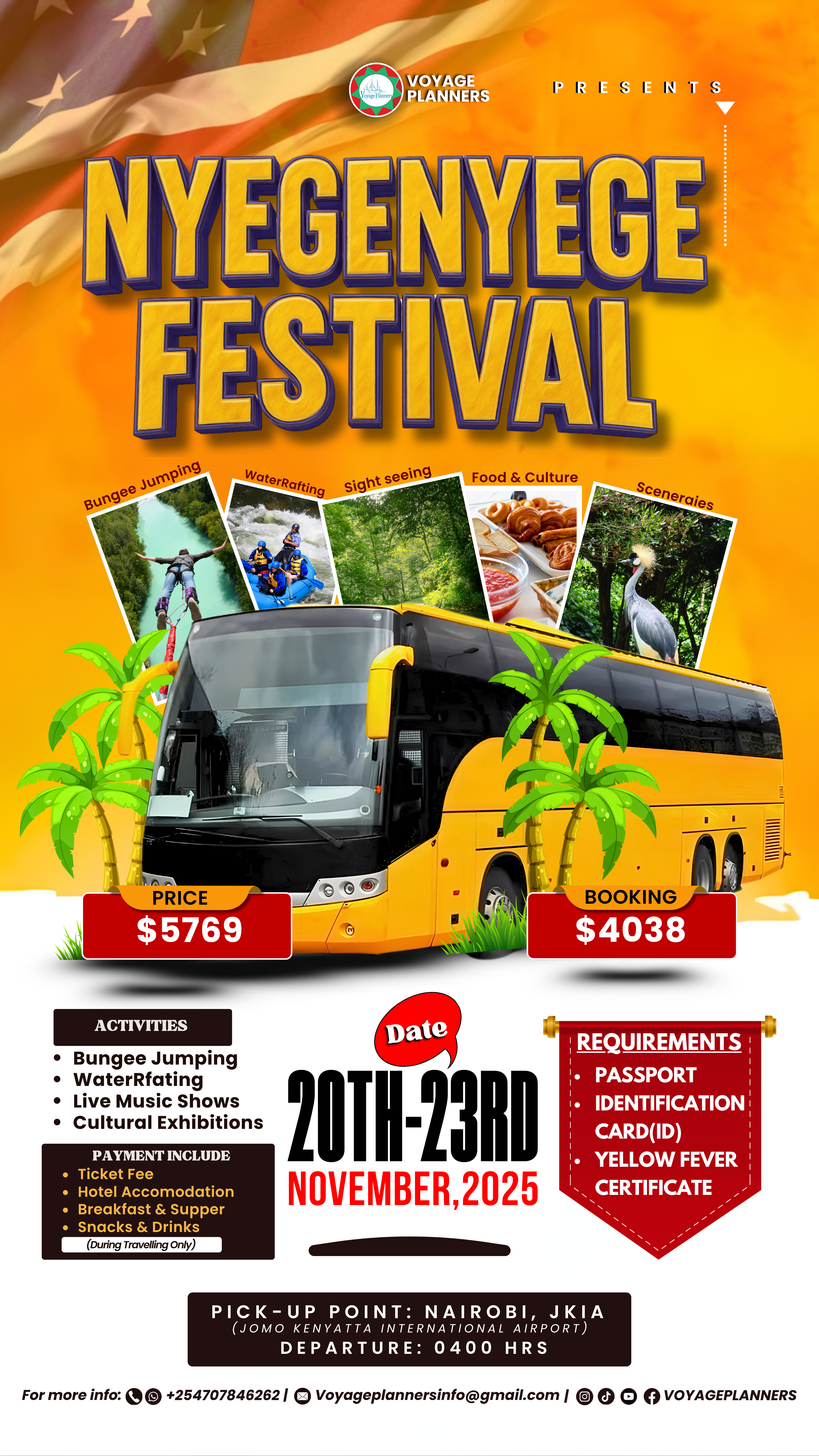 NYEGE NYEGE UGANDA TOUR