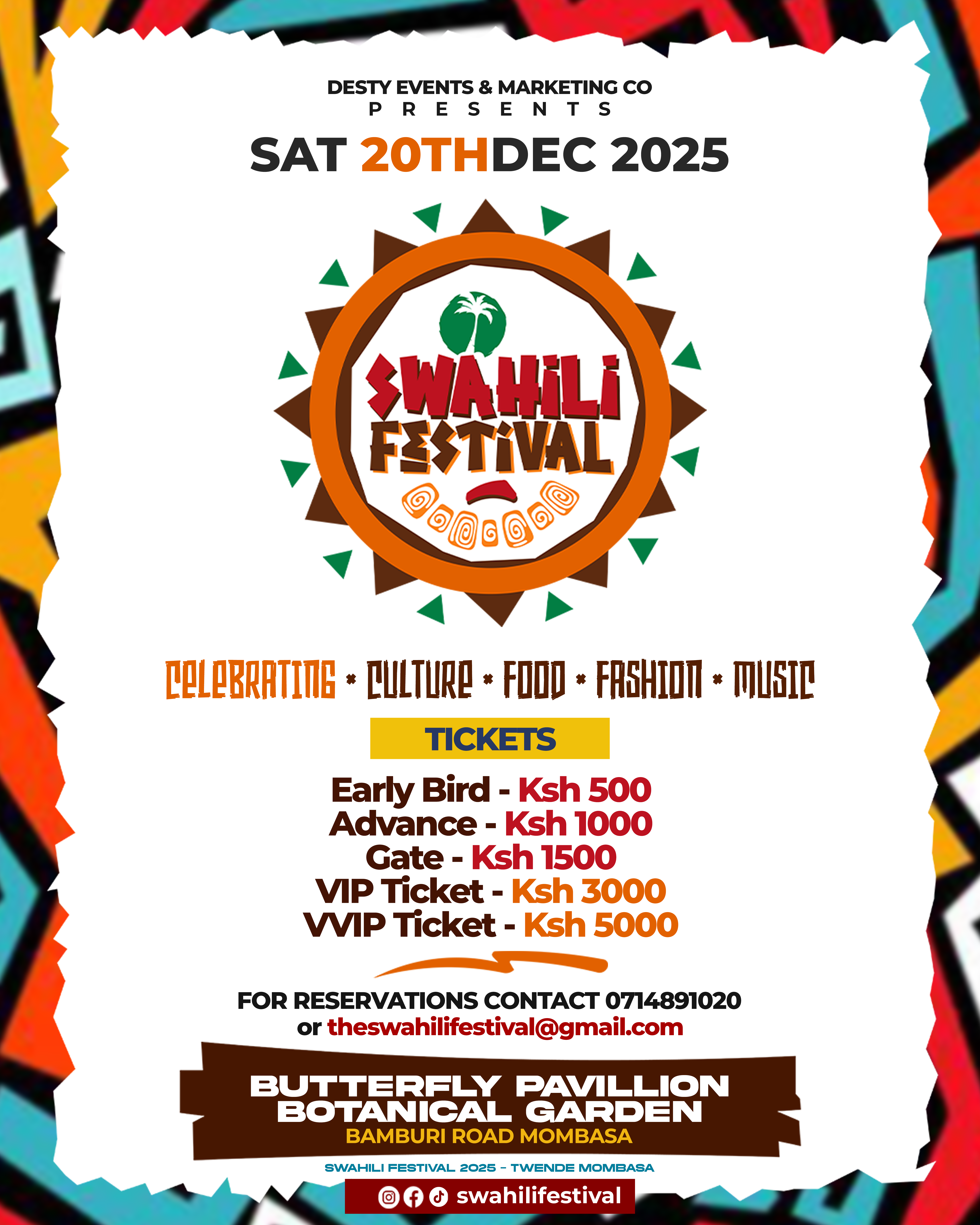 The SWAHILI FESTIVAL 2025