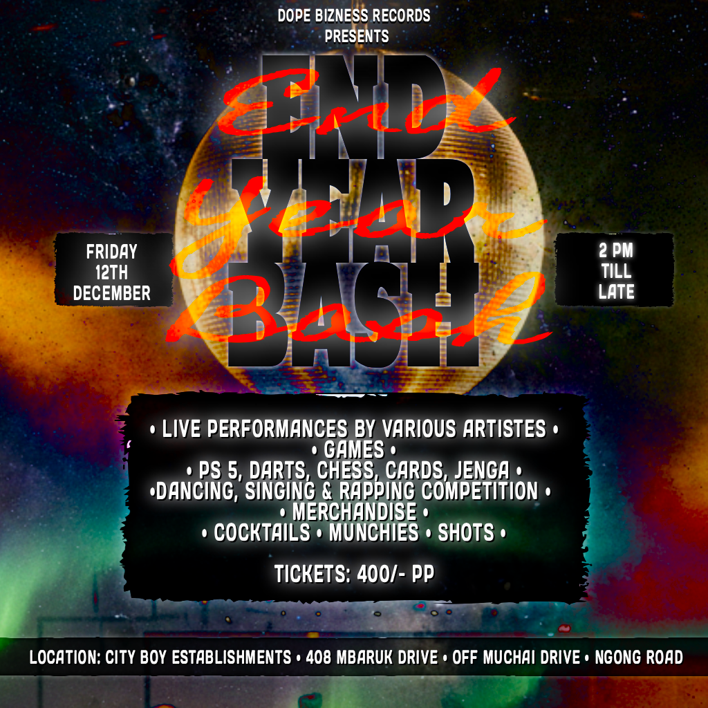 DOPE BIZNESS RECORDS END YEAR BASH