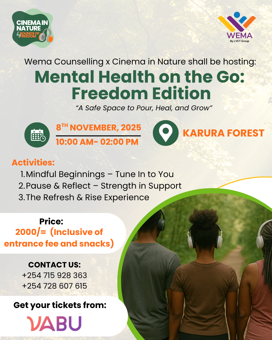 Mental Health on The Go: Freedom Edition