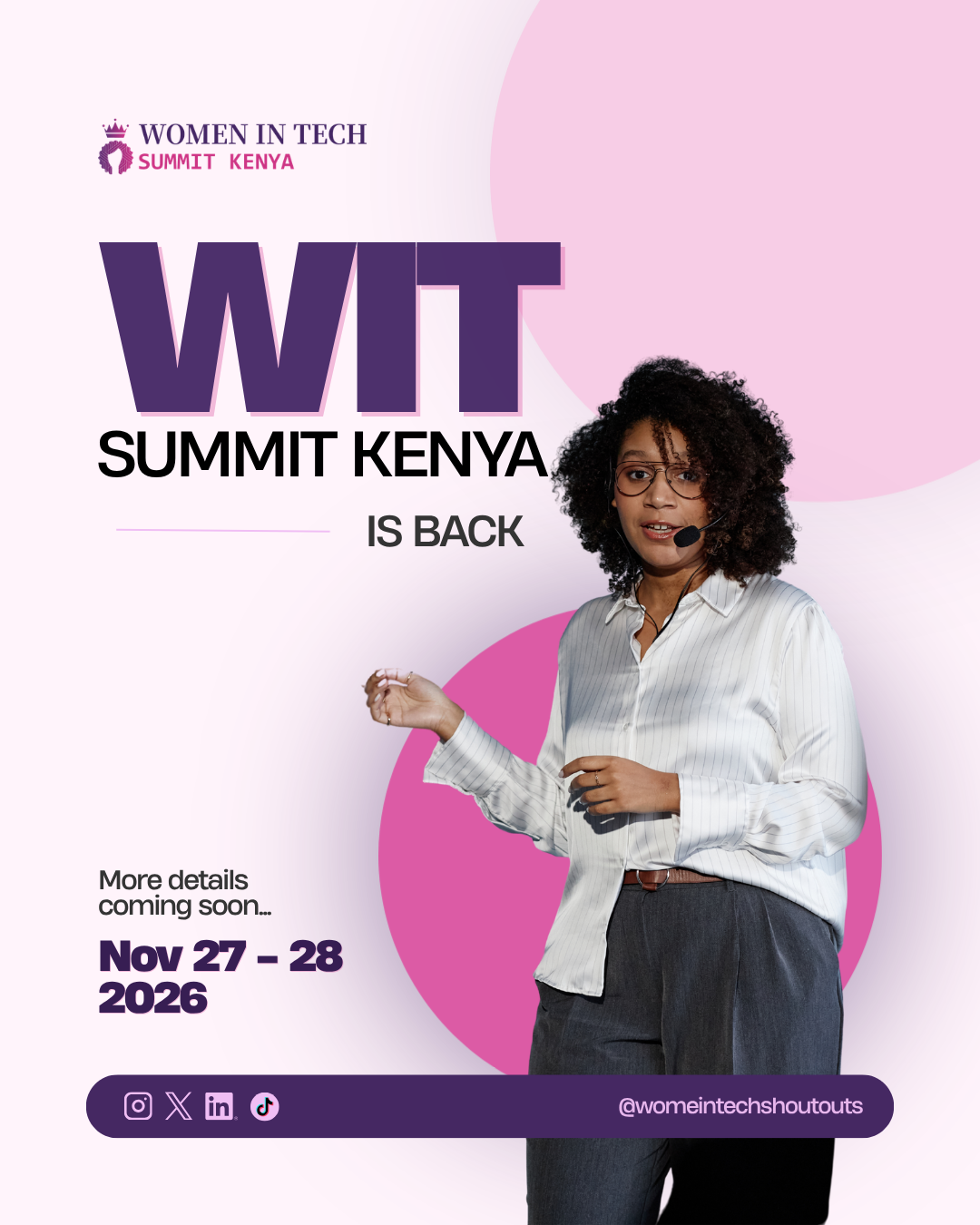 Women In Tech Summit Kenya 2026: 2.0 Edition